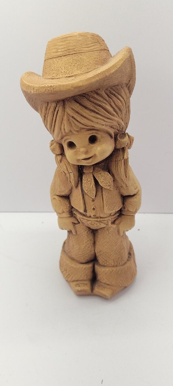 Bill Mack - Rodeo Queen - Fannykins Figures LARGE Sculpture, Figurine 10"